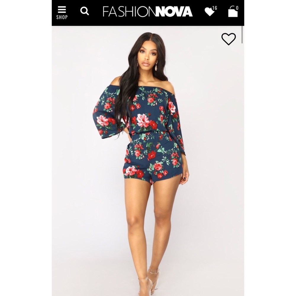Fashion Nova Romper